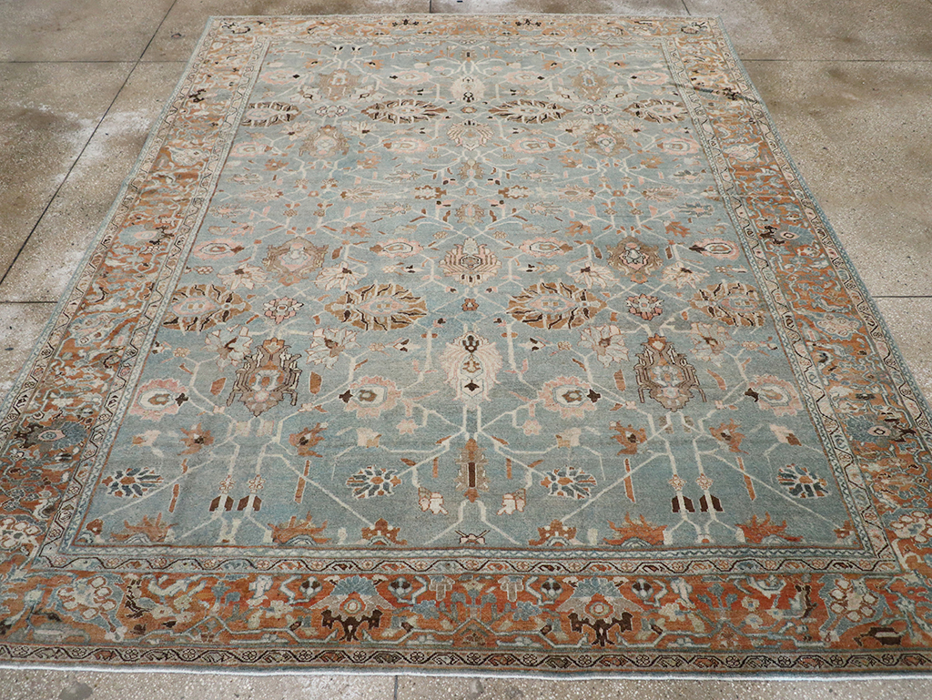 Antique Persian Malayer Room Size Carpet, No.29535 - Galerie Shabab