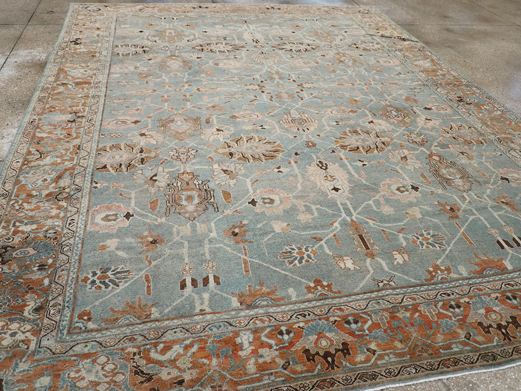 Antique Persian Malayer Room Size Carpet, No.29535 - Galerie Shabab