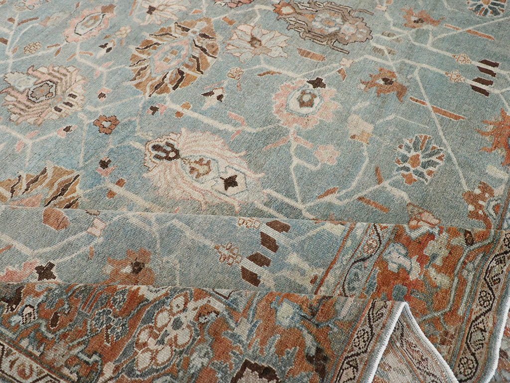 Antique Persian Malayer Room Size Carpet, No.29535 - Galerie Shabab