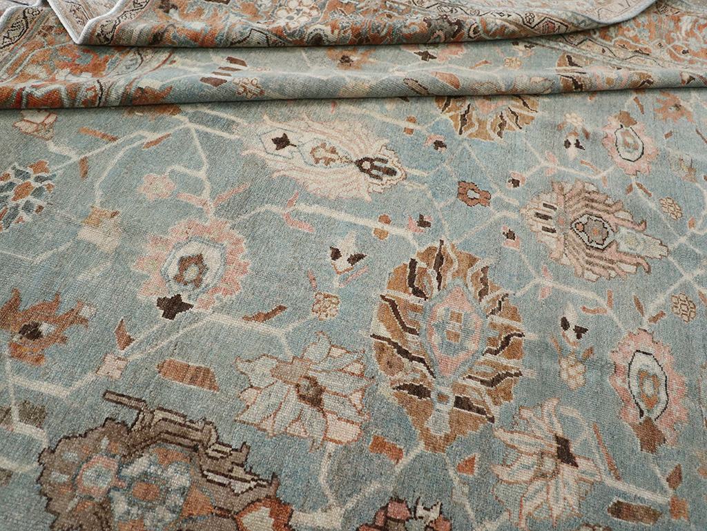 Antique Persian Malayer Room Size Carpet, No.29535 - Galerie Shabab