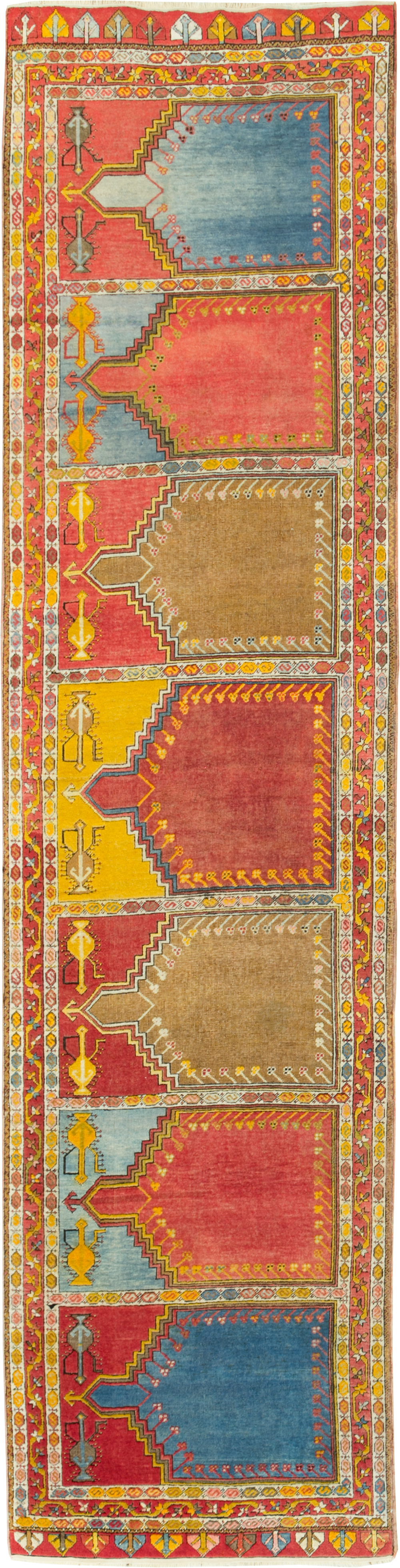 Vintage Anatolian Runner, No.29538 - Galerie Shabab