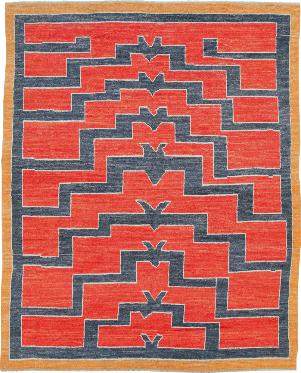 Contemporary Turkish Tulu Room Size Carpet, No.29539 - Galerie Shabab
