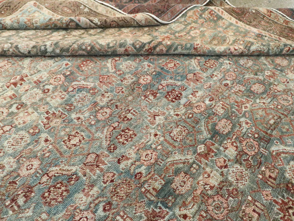 Antique Persian Bidjar Square Room Size Carpet, No.29540 - Galerie Shabab