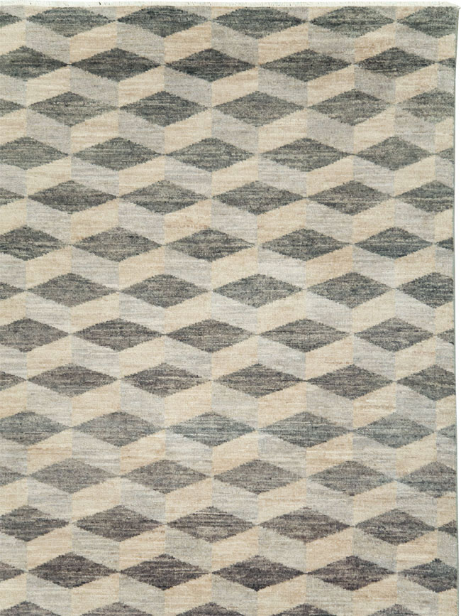 Contemporary Turkish Anatolian Room Size Carpet, No.29541 - Galerie Shabab