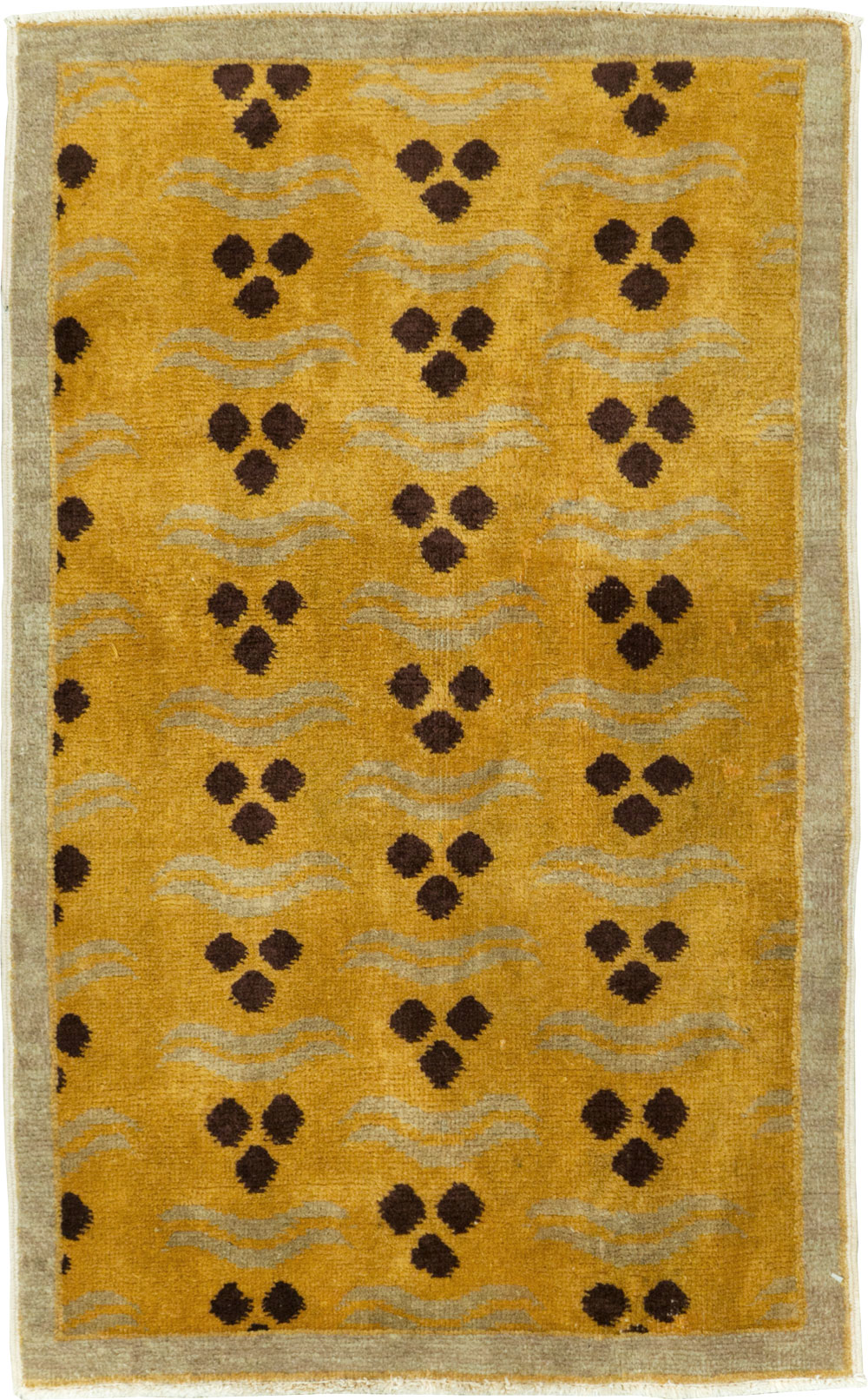 Vintage Turkish Anatolian Deco Rug, No.29544 - Galerie Shabab