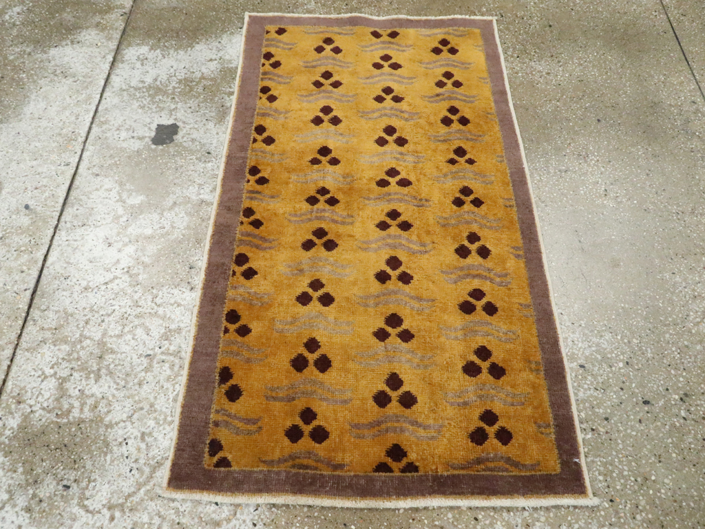 Vintage Anatolian Deco Rug, No.29547 - Galerie Shabab