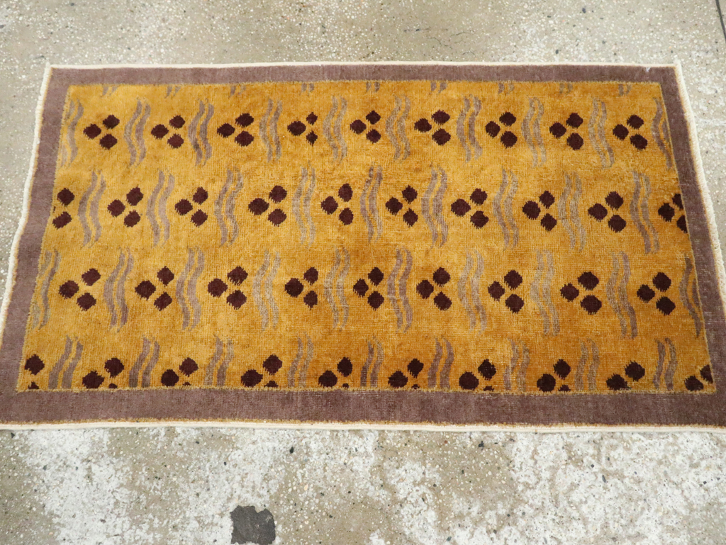 Vintage Anatolian Deco Rug, No.29547 - Galerie Shabab