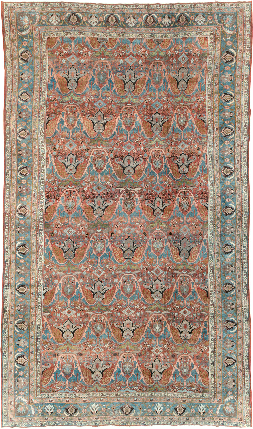 Antique Persian Bidjar Carpet, No.29550 - Galerie Shabab