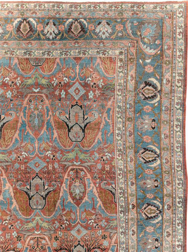 Antique Persian Bidjar Carpet, No.29550 - Galerie Shabab