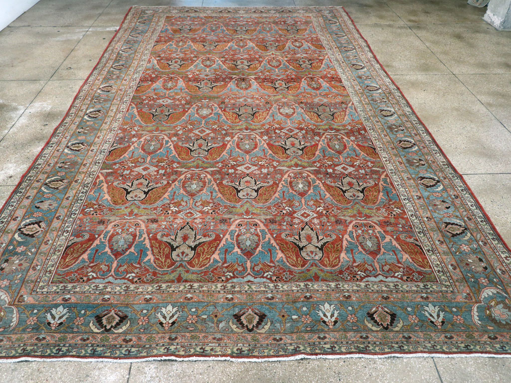 Antique Persian Bidjar Carpet, No.29550 - Galerie Shabab