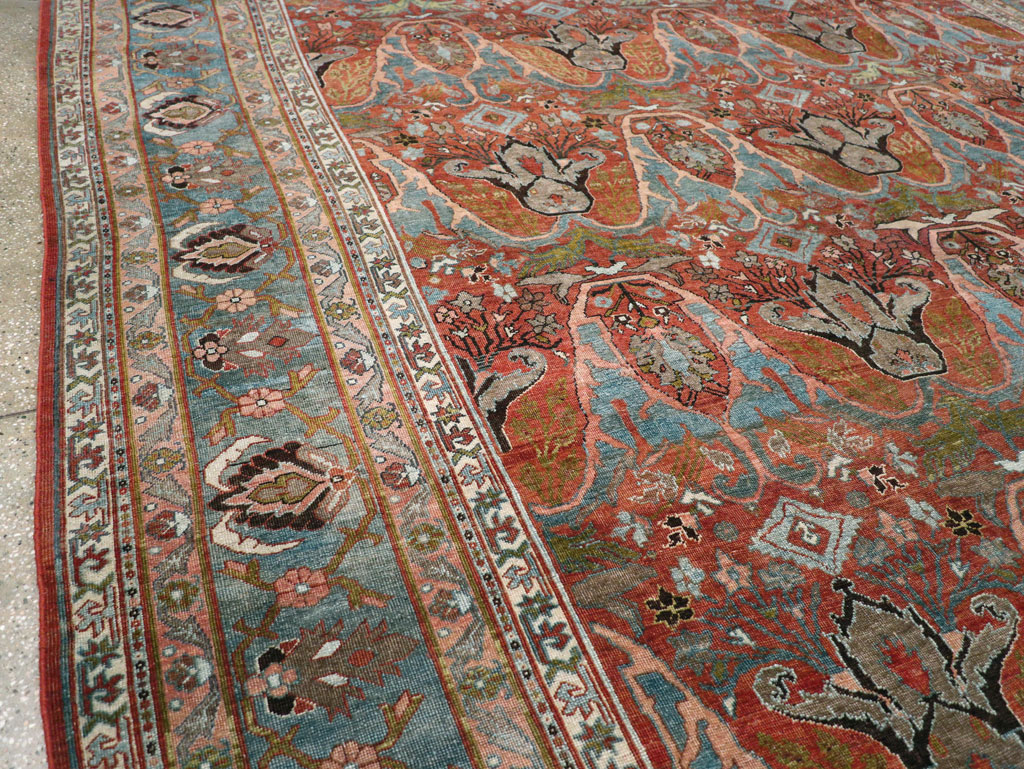 Antique Persian Bidjar Carpet, No.29550 - Galerie Shabab
