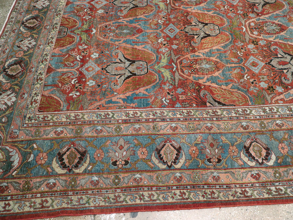 Antique Persian Bidjar Carpet, No.29550 - Galerie Shabab