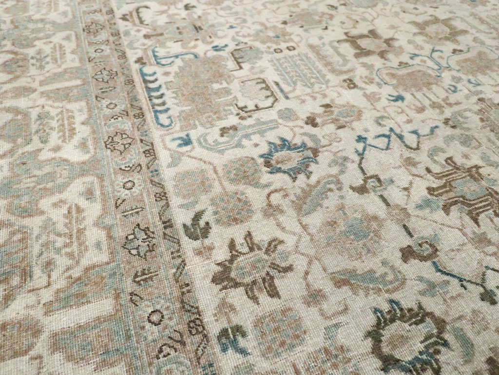 Vintage Persian Tabriz Carpet, No.29558 - Galerie Shabab