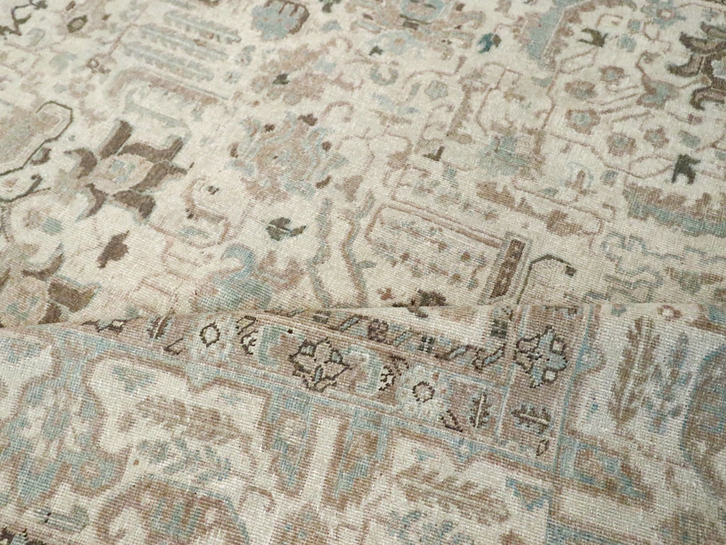 Vintage Persian Tabriz Carpet, No.29558 - Galerie Shabab