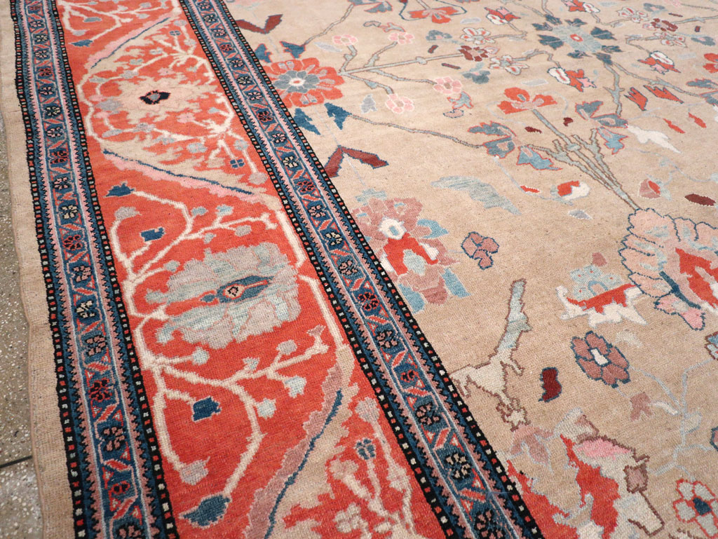 Contemporary Persian Mahal Large Room Size Carpet, No.29561 - Galerie Shabab