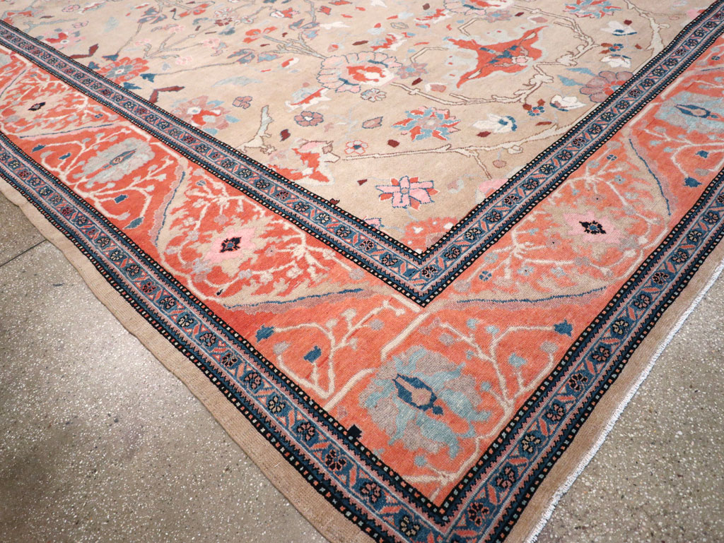 Contemporary Persian Mahal Large Room Size Carpet, No.29561 - Galerie Shabab