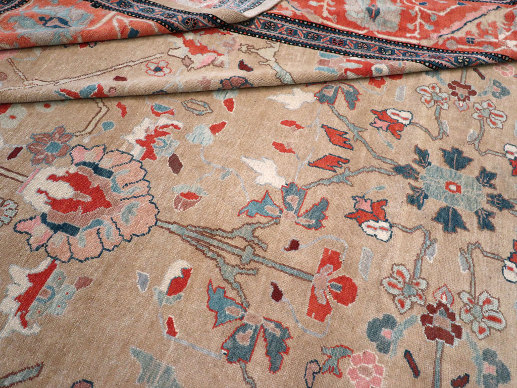 Contemporary Persian Mahal Large Room Size Carpet, No.29561 - Galerie Shabab
