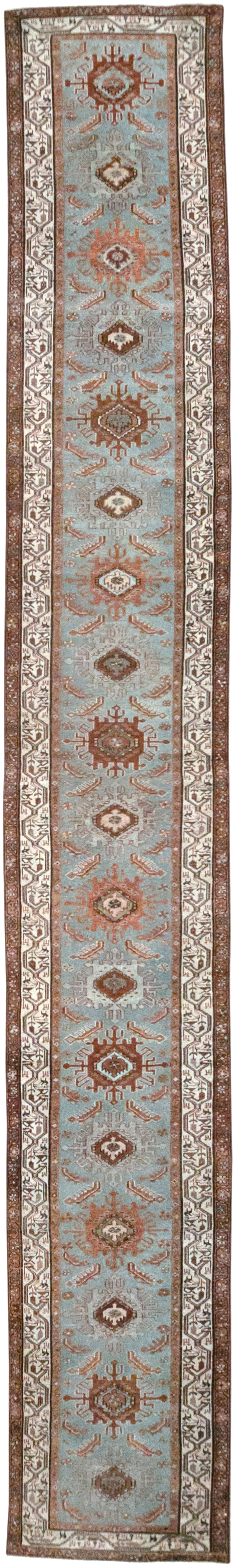 Antique Persian Malayer Long Runner, No.29563 - Galerie Shabab