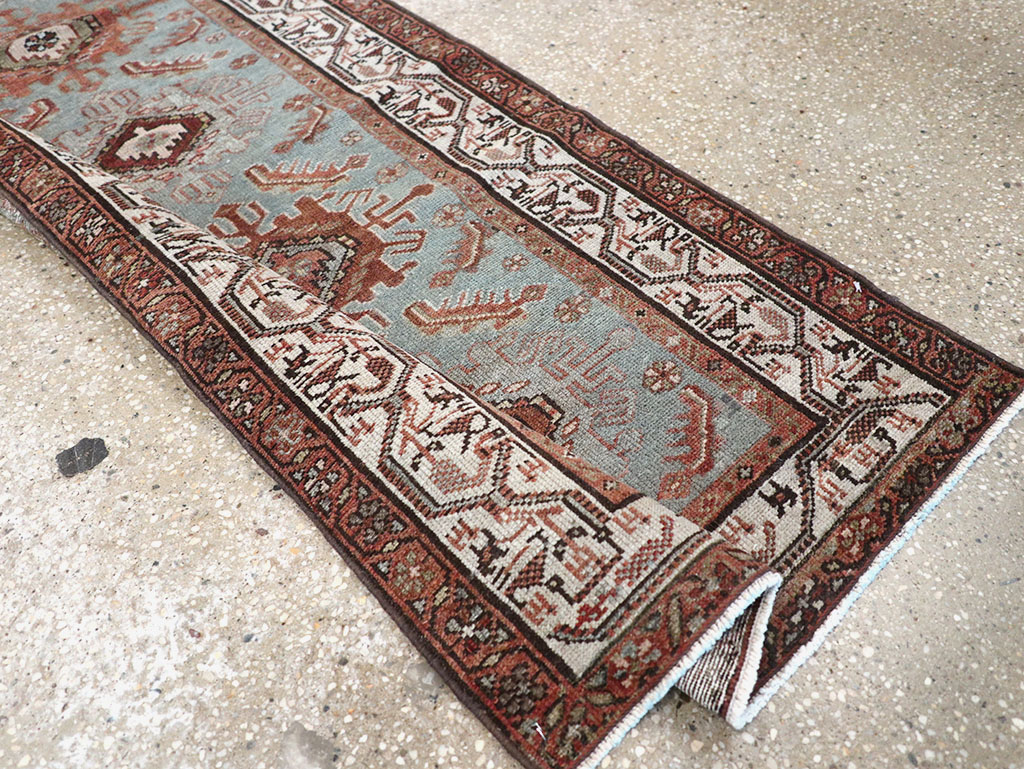 Antique Persian Malayer Long Runner, No.29563 - Galerie Shabab