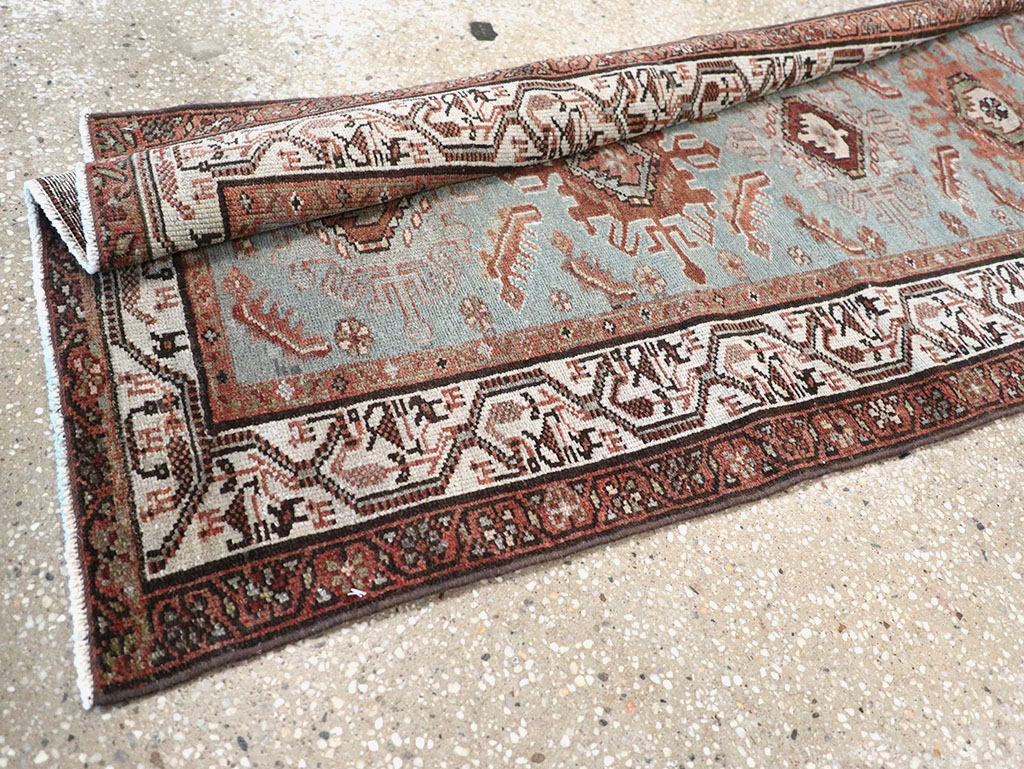 Antique Persian Malayer Long Runner, No.29563 - Galerie Shabab