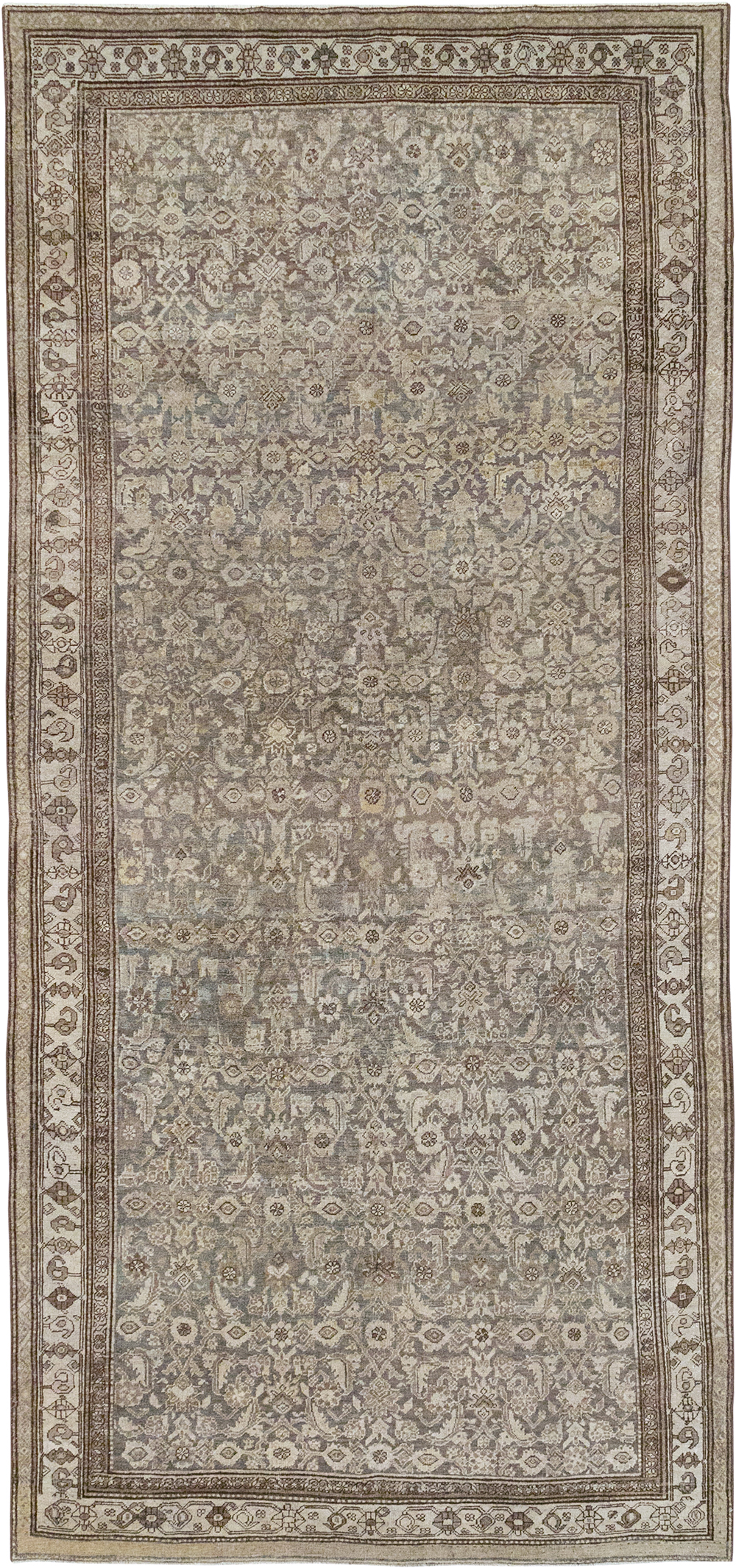 Antique Persian Bidjar Gallery Carpet, No.29564 - Galerie Shabab