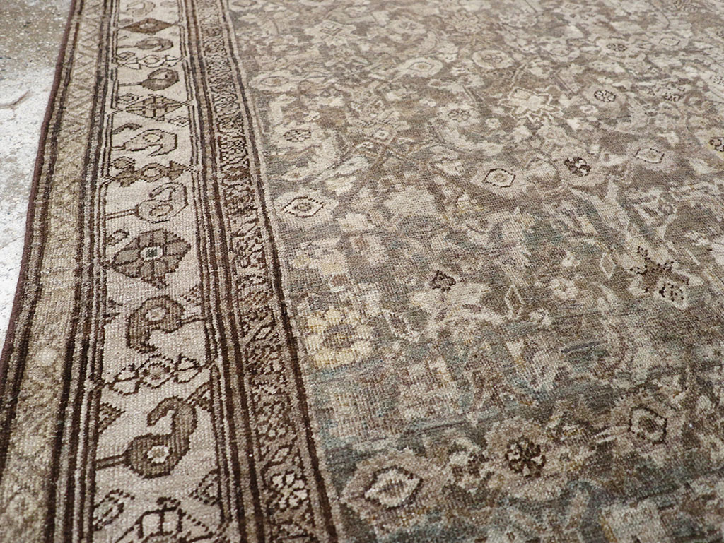 Antique Persian Bidjar Gallery Carpet, No.29564 - Galerie Shabab