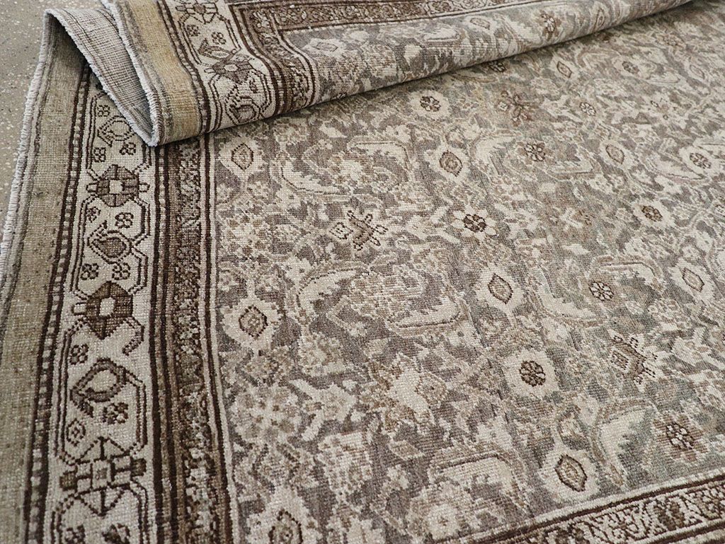 Antique Persian Bidjar Gallery Carpet, No.29564 - Galerie Shabab