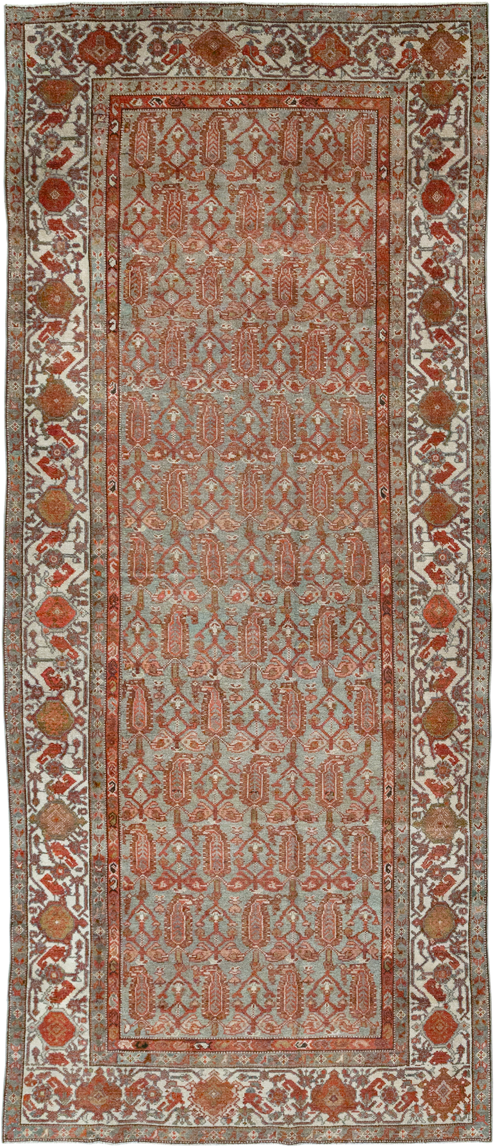 Antique Persian Malayer Gallery Rug, No.29566 - Galerie Shabab