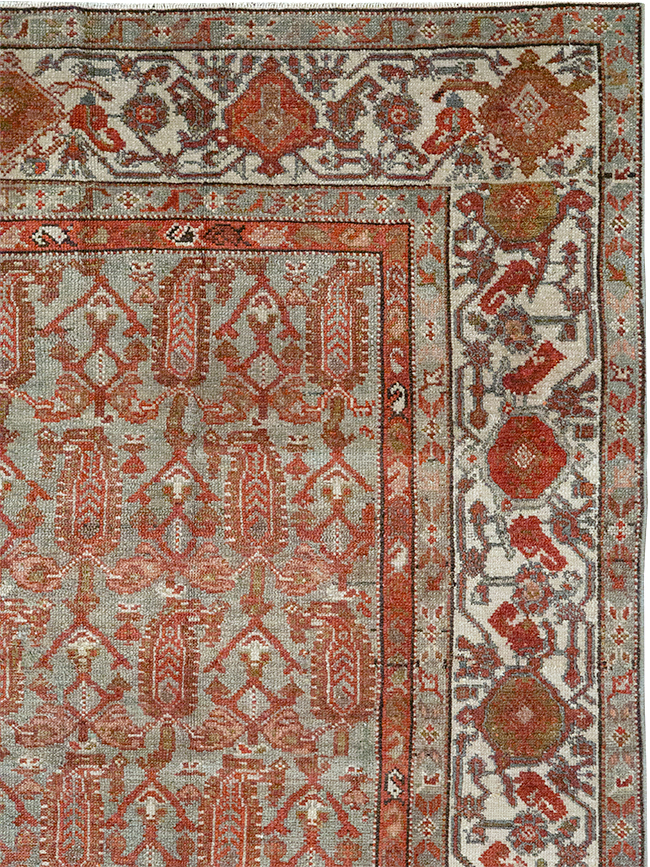 Antique Persian Malayer Gallery Rug, No.29566 - Galerie Shabab