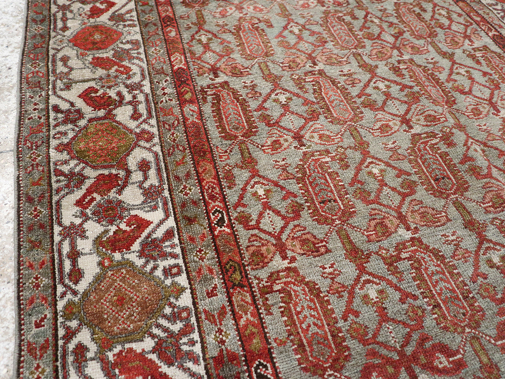 Antique Persian Malayer Gallery Rug, No.29566 - Galerie Shabab