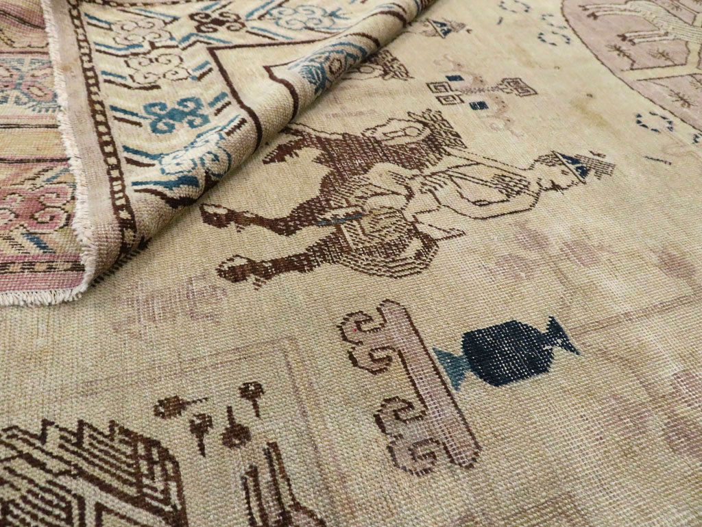 Antique East Turkestan Carpet, No.29575 - Galerie Shabab