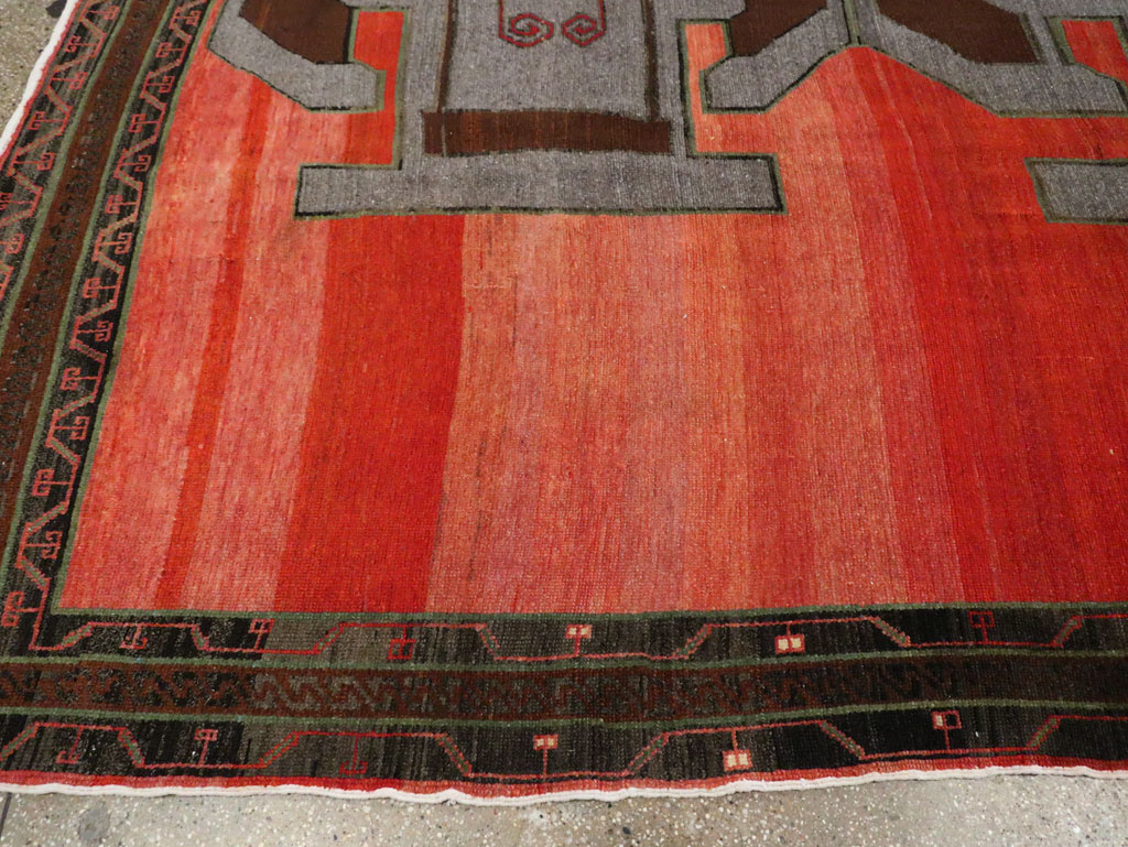 Vintage Anatolian Square Carpet, No.29577 - Galerie Shabab