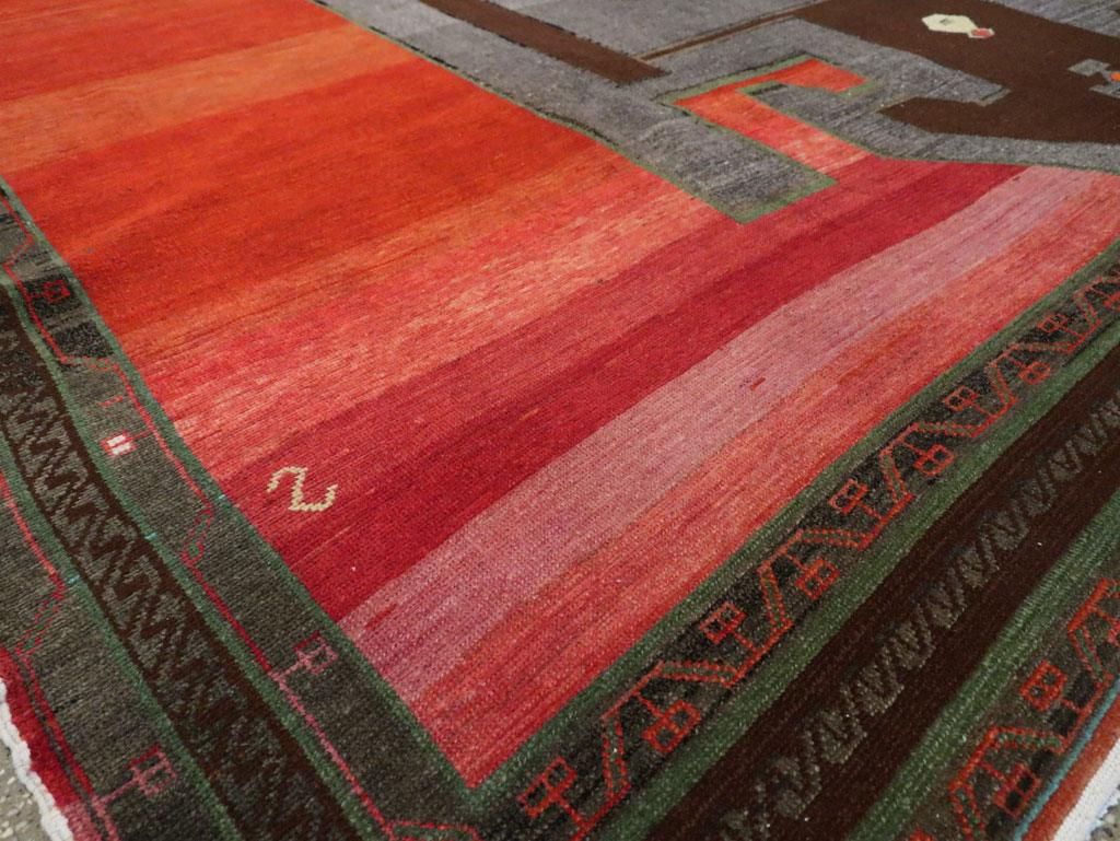 Vintage Anatolian Square Carpet, No.29577 - Galerie Shabab