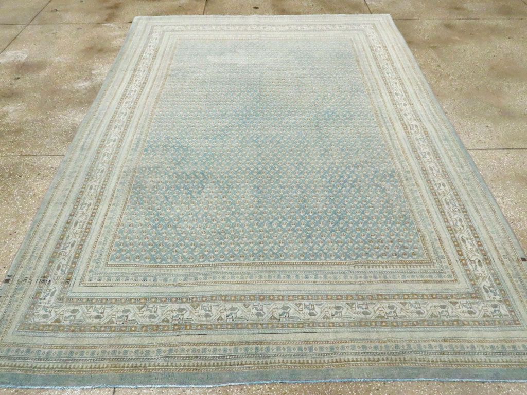Vintage Persian Malayer Small Room Size Carpet, No.29580 - Galerie Shabab