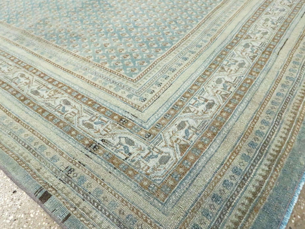 Vintage Persian Malayer Small Room Size Carpet, No.29580 - Galerie Shabab
