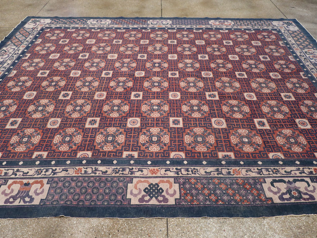 Antique Chinese Peking Carpet, No.29581 - Galerie Shabab