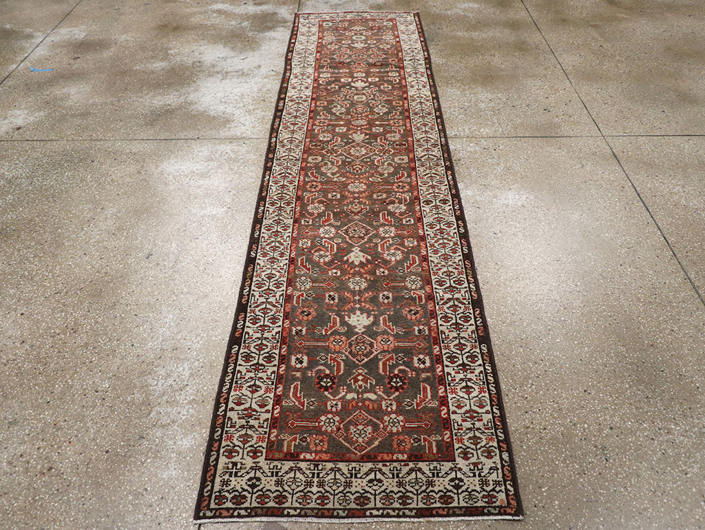 Antique Persian Malayer Runner, No.29582 - Galerie Shabab