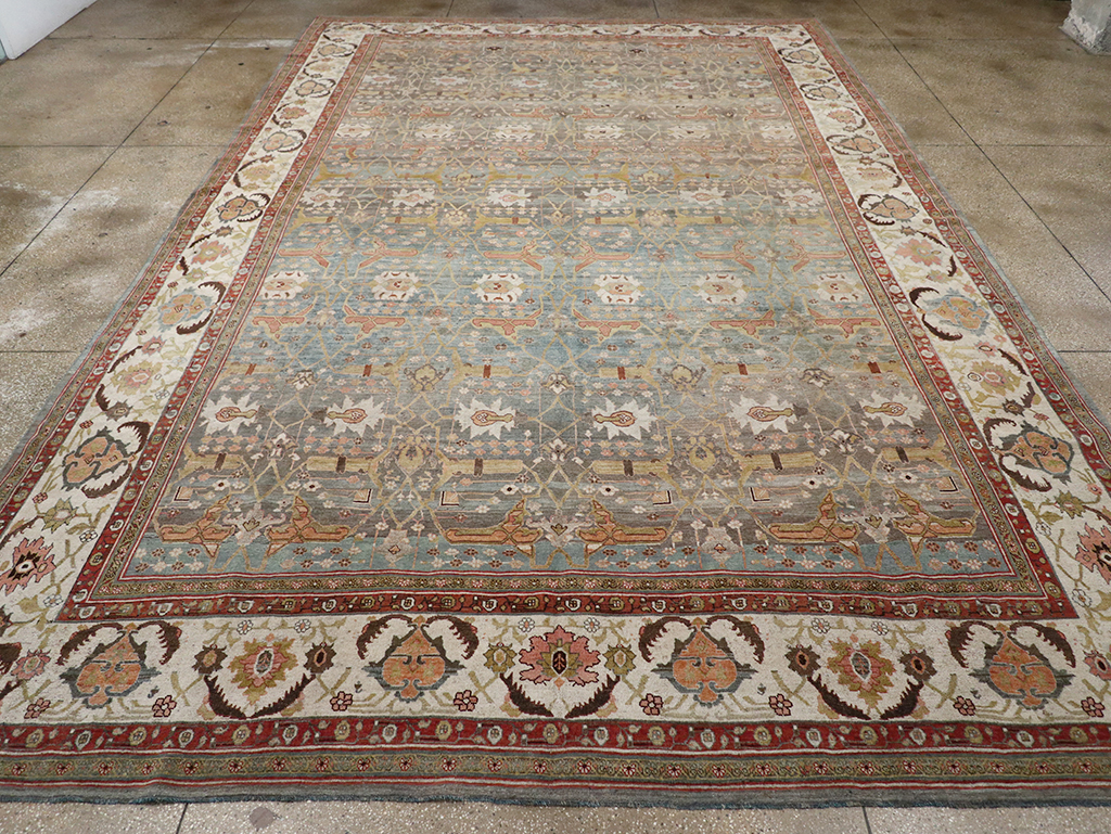 Antique Persian Bidjar Large Carpet, No.29583 - Galerie Shabab