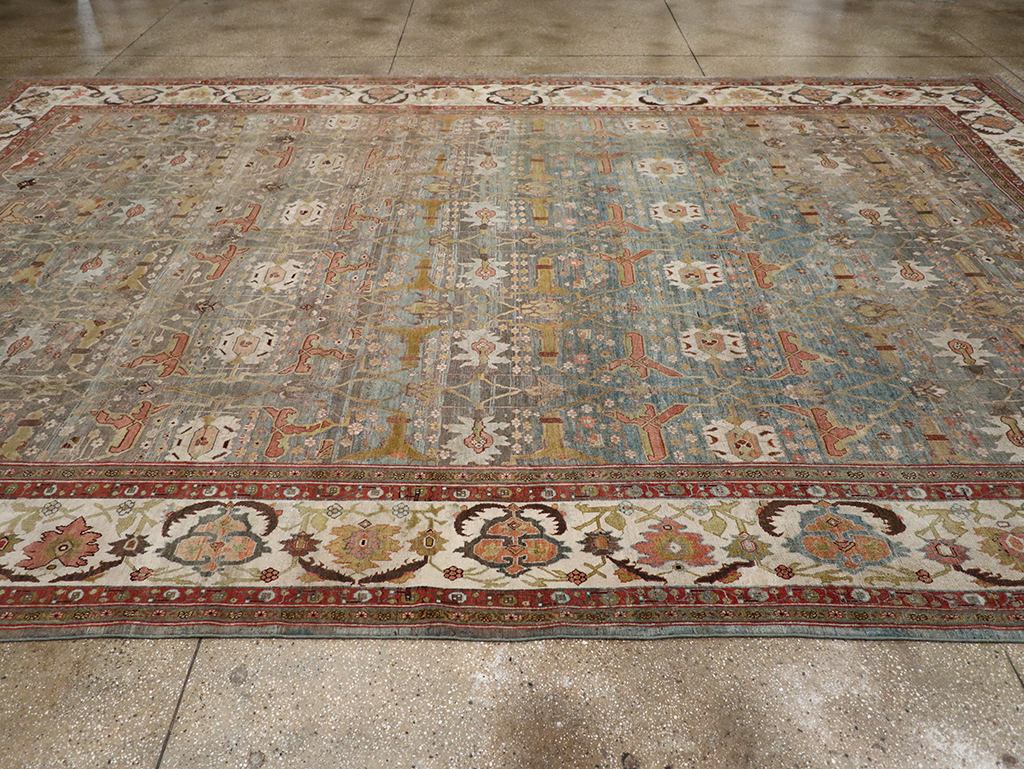 Antique Persian Bidjar Large Carpet, No.29583 - Galerie Shabab