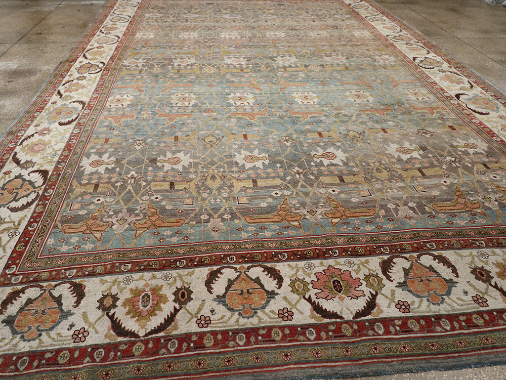 Antique Persian Bidjar Large Carpet, No.29583 - Galerie Shabab