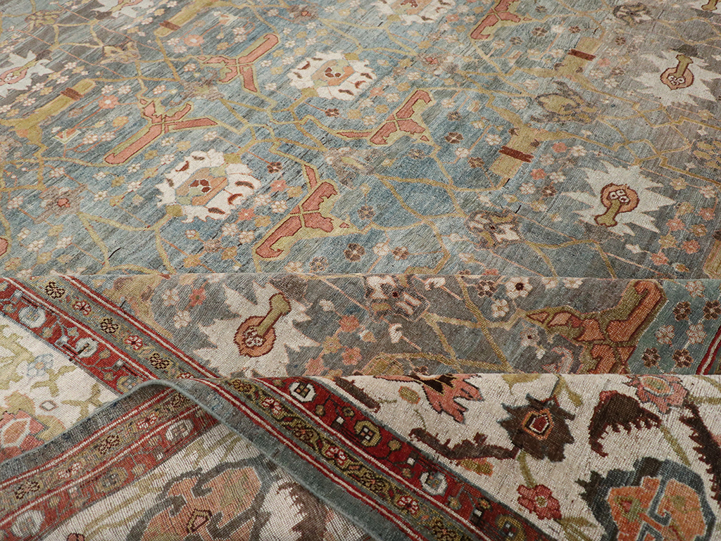 Antique Persian Bidjar Large Carpet, No.29583 - Galerie Shabab