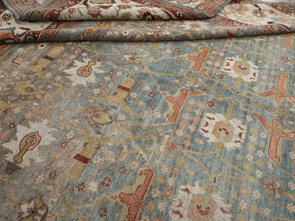 Antique Persian Bidjar Large Carpet, No.29583 - Galerie Shabab