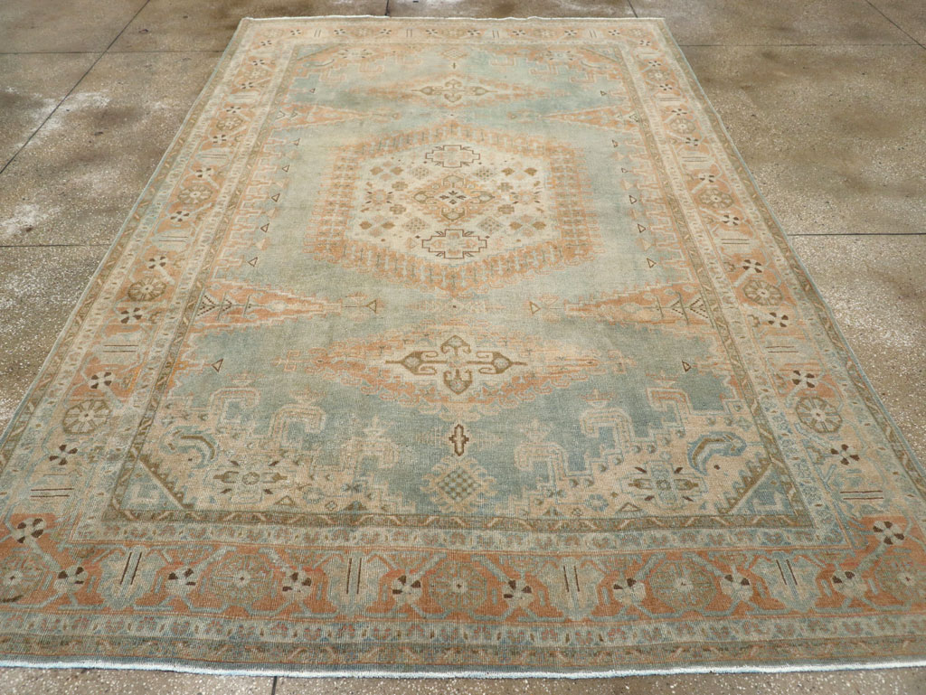 Vintage Persian Veece Room Size Carpet, No.29598 - Galerie Shabab