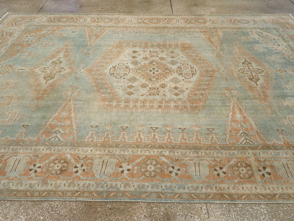 Vintage Persian Veece Room Size Carpet, No.29598 - Galerie Shabab