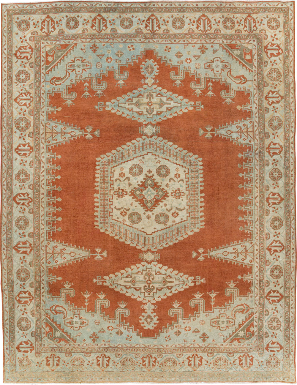 Vintage Persian Veece Room Size Carpet, No.29599 - Galerie Shabab