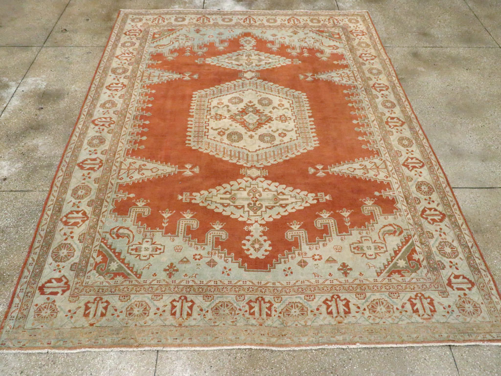 Vintage Persian Veece Room Size Carpet, No.29599 - Galerie Shabab