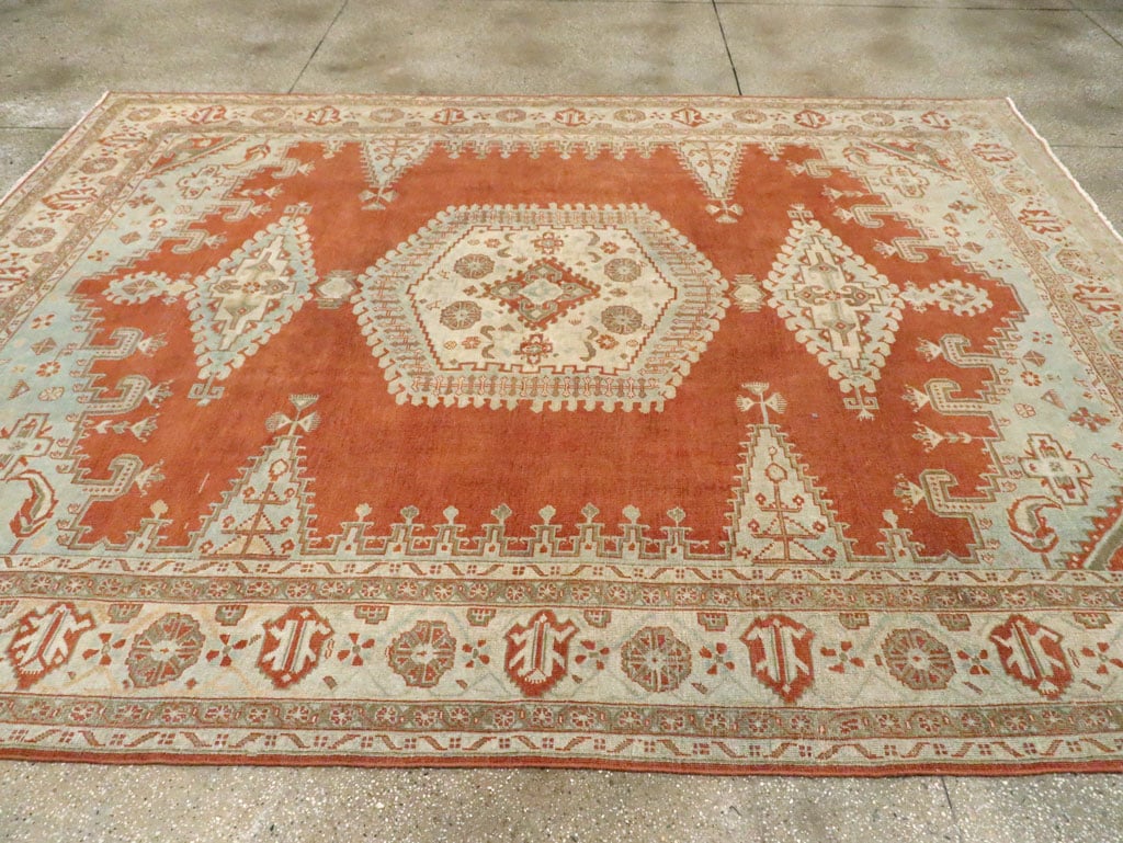 Vintage Persian Veece Room Size Carpet, No.29599 - Galerie Shabab