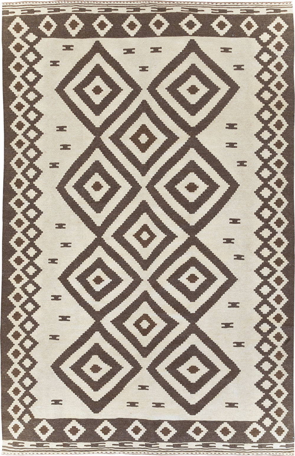 Vintage Persian Flatweave, No.29602 - Galerie Shabab
