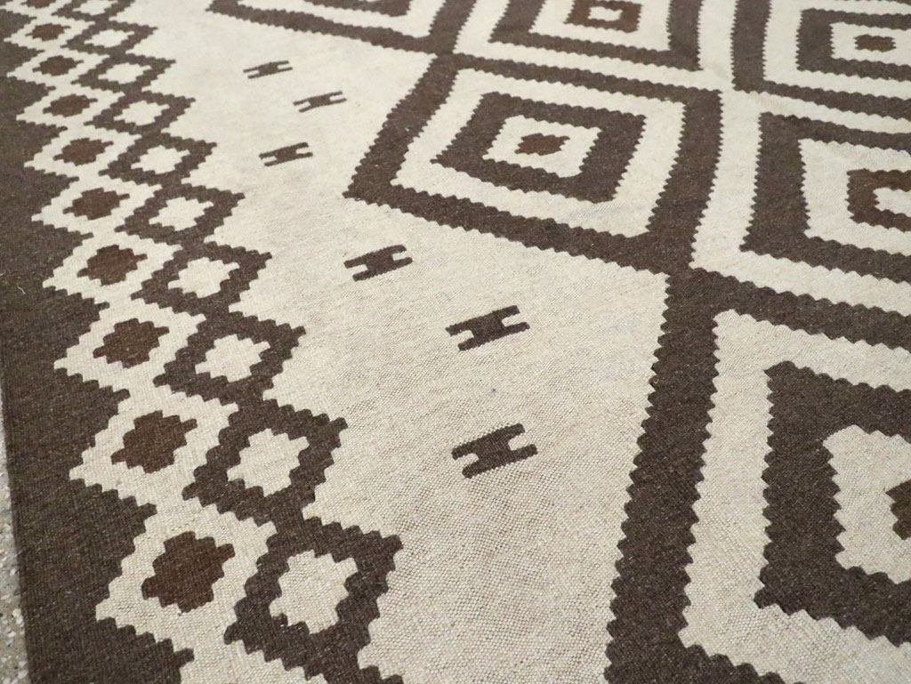 Vintage Persian Flatweave, No.29602 - Galerie Shabab