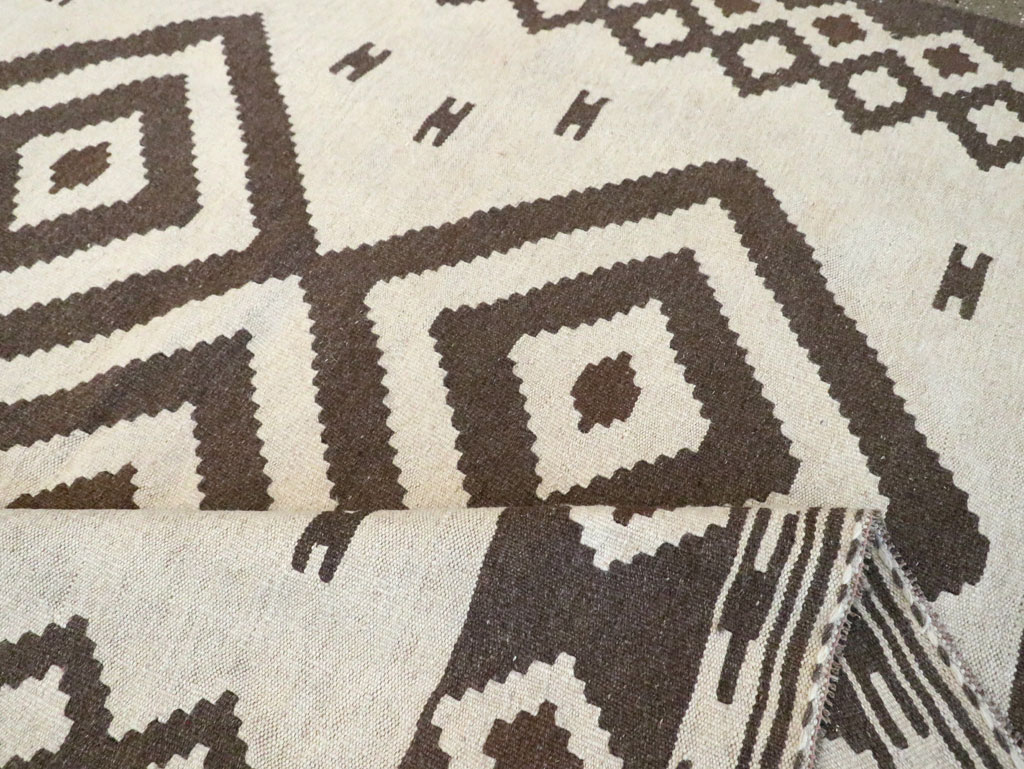 Vintage Persian Flatweave, No.29602 - Galerie Shabab